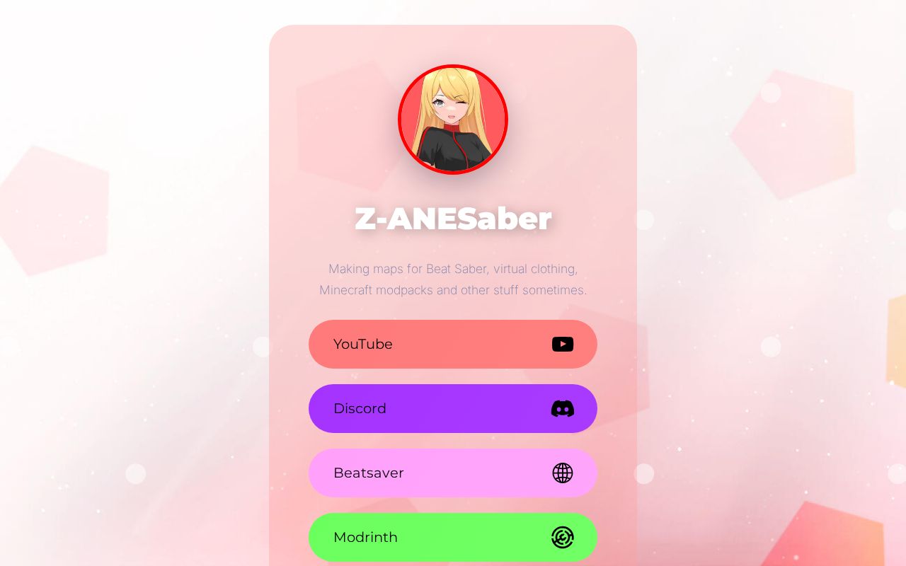 Z anesaber socials